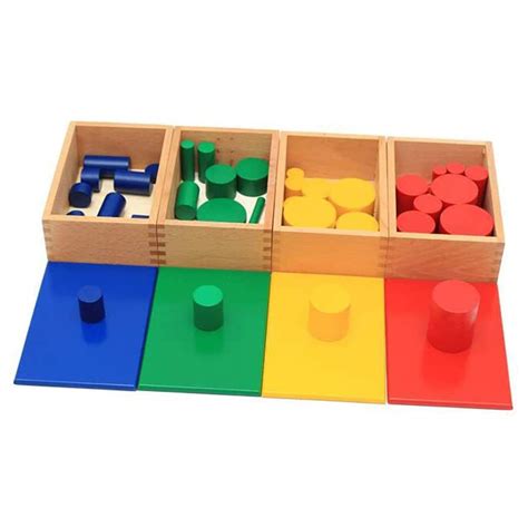 Buy New Sky Enterprises Montessori Sensorial Material Knobless