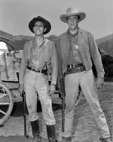 marshall james dillon james arness and his early side kick chester dennis weaver in the