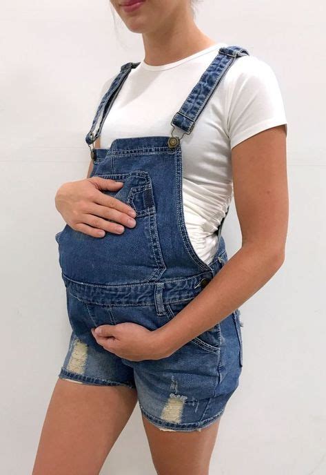 Classic Shorts Bumperalls With Images Denim Romper Maternity