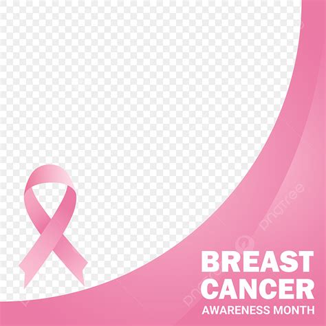 Cancer Pink Ribbon Border