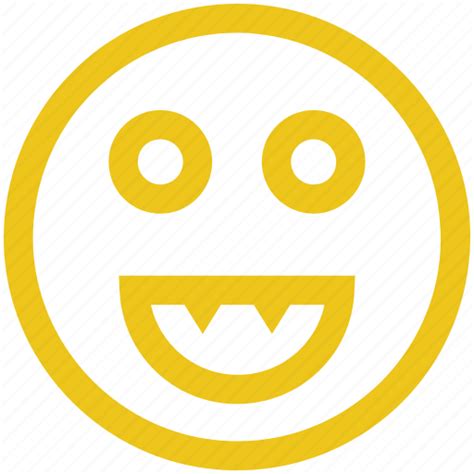 Big Emoji Face Happy Smile Smily Icon Icon