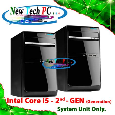 Intel Core I5 2nd Gen Generation System Unit
