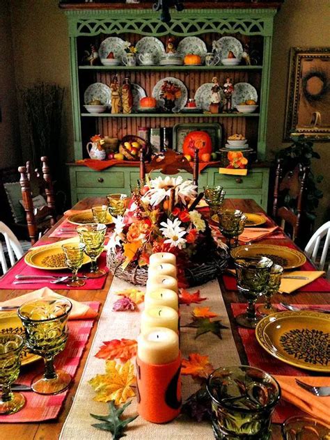 53 beautiful thanksgiving tablescapes