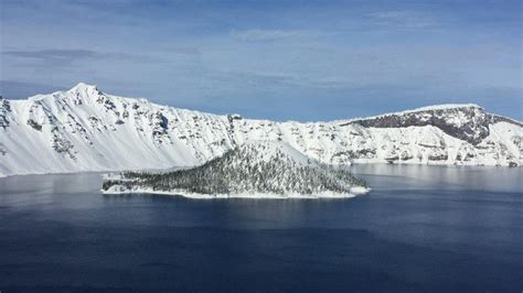 Crater Lake Sets New December Snowfall Record Kval