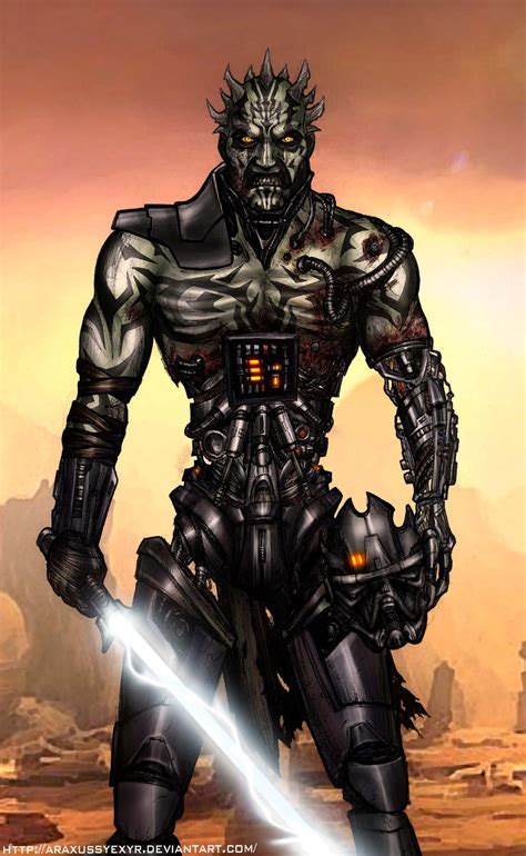 Lord Juggernaut Sith Cyborg By Araxussyexyr On Deviantart