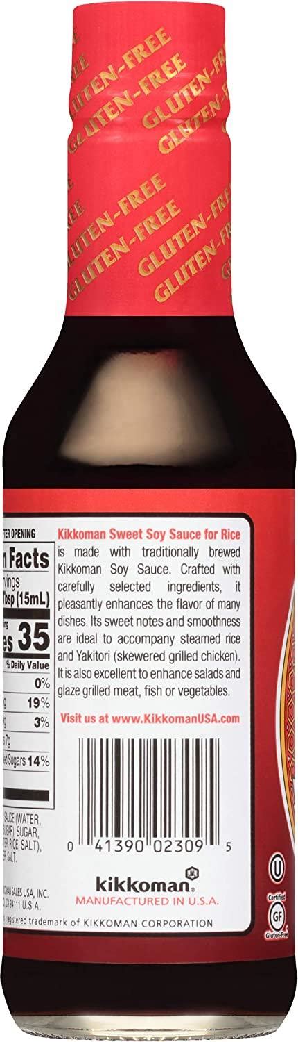 Kikkoman Sweet Soy Sauce For Rice 10 Fl Oz Pack Of 1