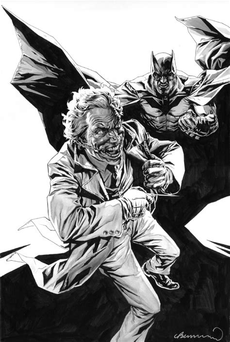 Batman And The Joker By Lee Bermejo In Jean Michel Anneaus Brave Batman