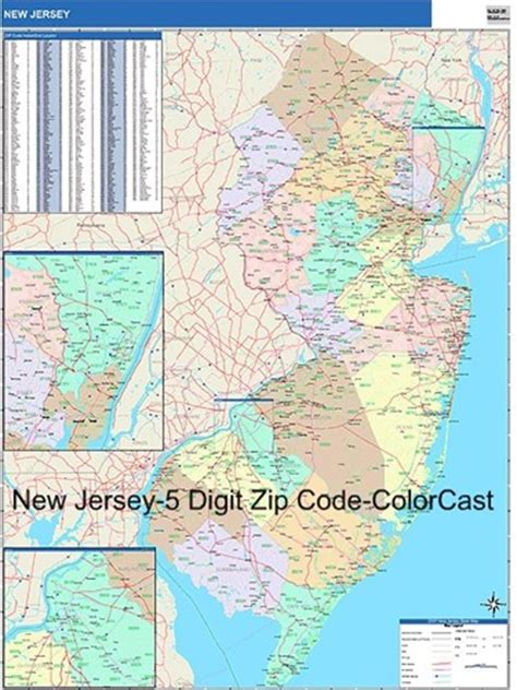 26 Map With Zip Codes Nj Online Map Around The World
