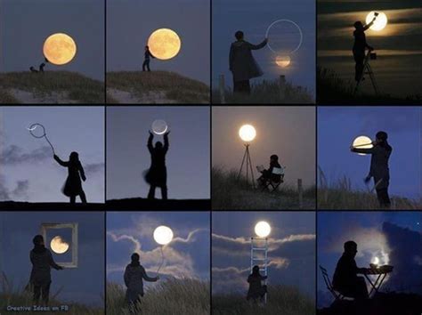 Ideas For A Creative Photo Shoot Moon Art Moon Photography Art