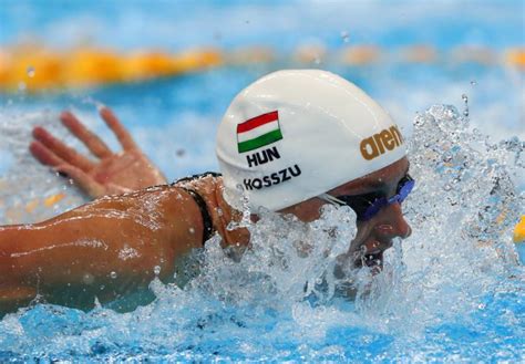 Katinka Hosszu Dominates 400 Im Wins First Title In Windsor Swimming