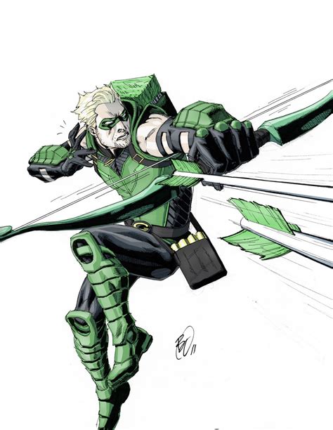 Benjamins New 52 Green Arrow