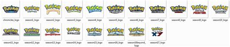 What is the order of all the pokemon series. All Pokemon Anime Series Icon by WKWLKP on DeviantArt