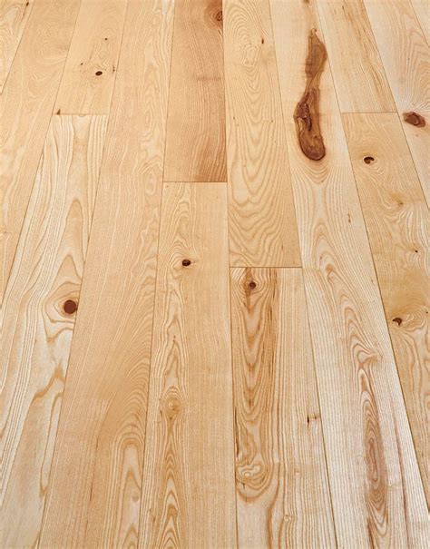 Ash 110mm Single Plank Solid Hardwood Flooring Maples And Birch