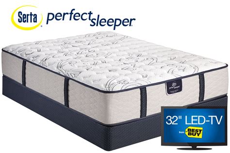 Firm mattresses, the perfect mattress for back and stomach sleepers. Serta Perfect Sleeper® Dunkin Firm King Mattress