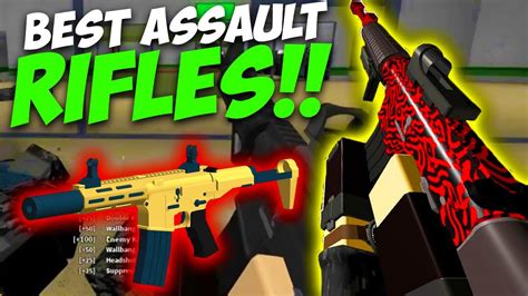 The Best Guns In Roblox Phantom Forces Rifles Youtube