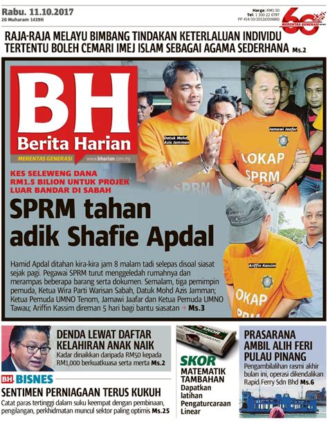 Berita Harian Malaysia-October 11 2017 Magazine