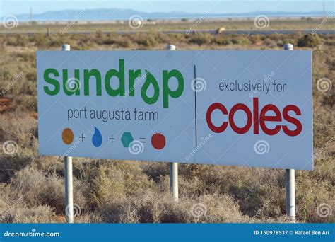 Sundrop Farms Port Augusta South Australia Editorial Photography