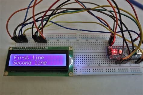 Interfacing Lcd1602 With Arduino Arduino Project Hub