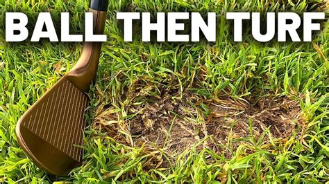 How To Hit The Ball Then The Turf With Your Irons Game Changer Golf Tip