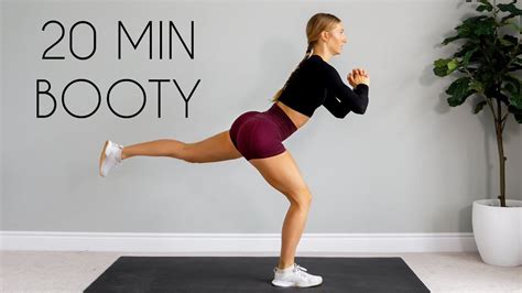 Toned Legs And Round Booty At Home Workout No Equipment Youtube
