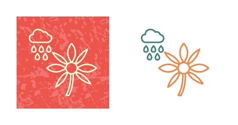 Flower Rain Vector Art Icons And Graphics For Free Download