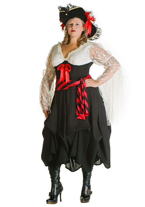 Plus Size Female Pirate Costume Halloween Costumes