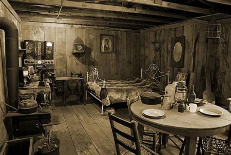 Inside Early Settler Home Social Studies American Frontier Old