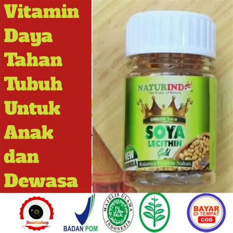 Jual SOYA LECITHIN Vitamin Anak Dan Dewasa Imunitas Daya Tahan