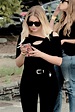 Ashley Benson || Smokes a cigarette at the heliport in NYC | July 31 ...