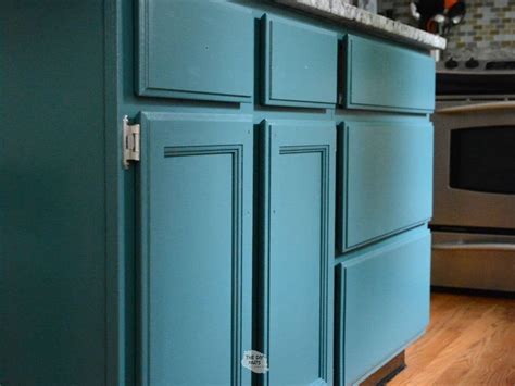 How To Repaint Painted Cabinets Our Green Kitchen Cabinets The Diy Nuts