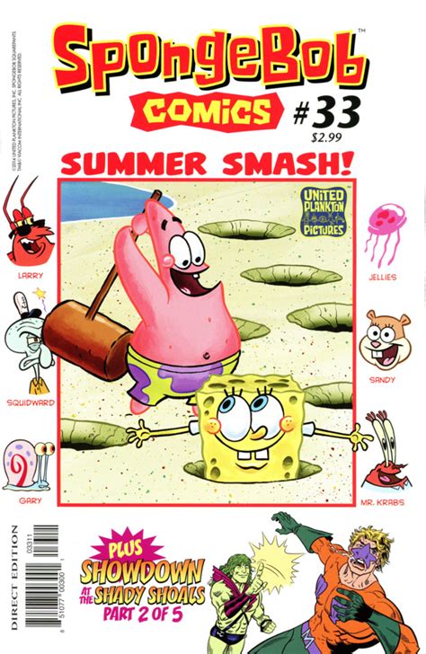 spongebob comics 33 showdown at the shady shoals part 2 of 5 issue