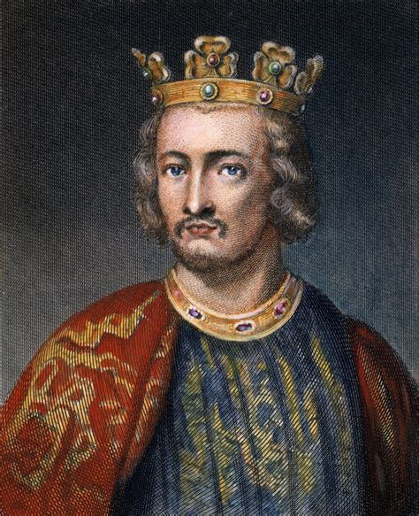 King John Of England N1167 1216 Also Called John Lackland Colored