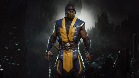 2048x1152 Mortal Kombat 11 Scorpion 4k 2048x1152