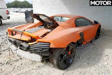 Salvage Supercars In Online Auction Are A Sad Sight