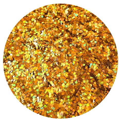 Molten Gold Holographic Glitter Chunky 1mm — Colour Obsession