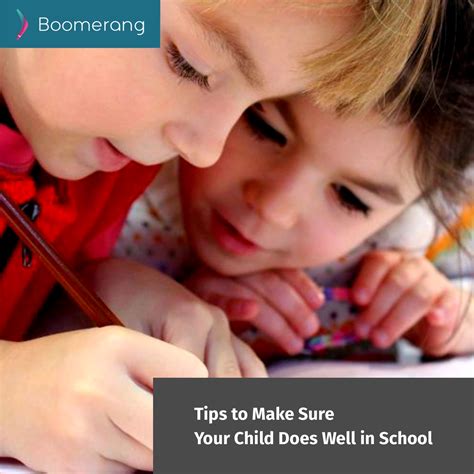 Tips To Make Sure Your Child Does Well In School
