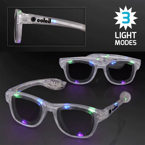 Printed Funky Multicolour Led Party Glasses Are Great For Fancy Dress