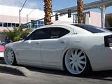 White Charger With White Rims