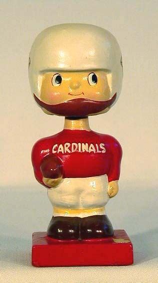 Vintage Football Bobbleheads Sports Memorabilia Museum United States