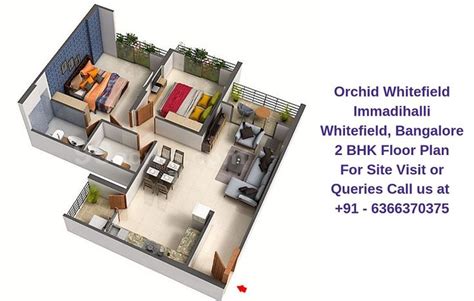 2 Bhk Floor Plan Floor Plans Whitefield Whitefield Bangalore