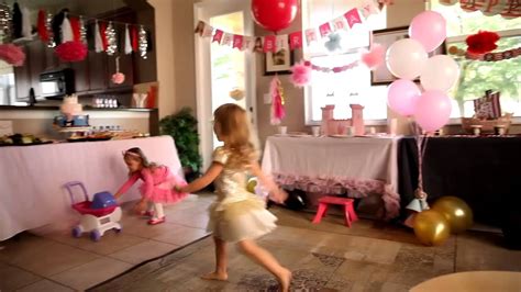 Rd Princess And Pirate Birthday Party Clips Youtube