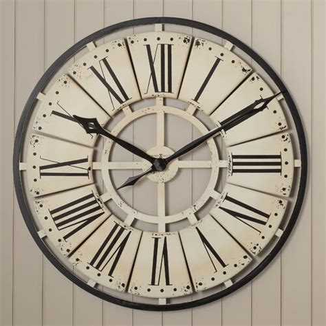 Howard Miller Oversized 315 Pierre Wall Clock And Reviews Wayfair