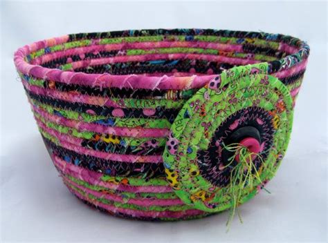 Reserved For Natesmamad Coiled Rope Easter Basket Bright Etsy