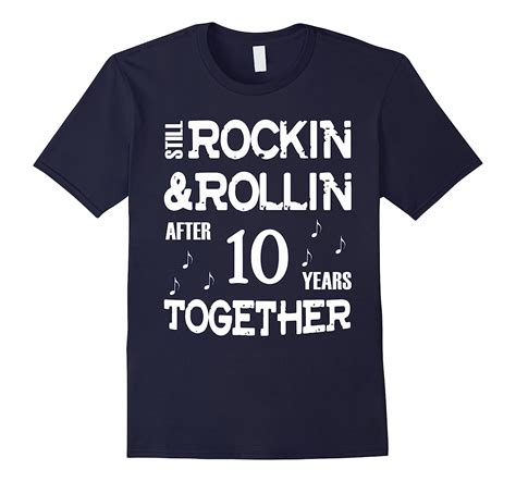 10th Anniversary Shirt 10 Years Together Couples T Cd Canditee