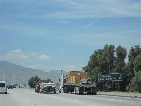 California Aaroads Interstate 10 West Dillon Road To San Gorgonio