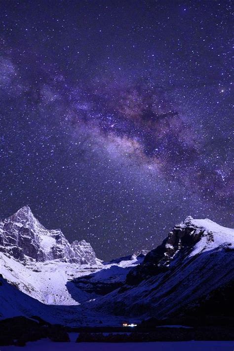 Himalayas Night Jkboy Jatenipat Sun Moon And Stars Space