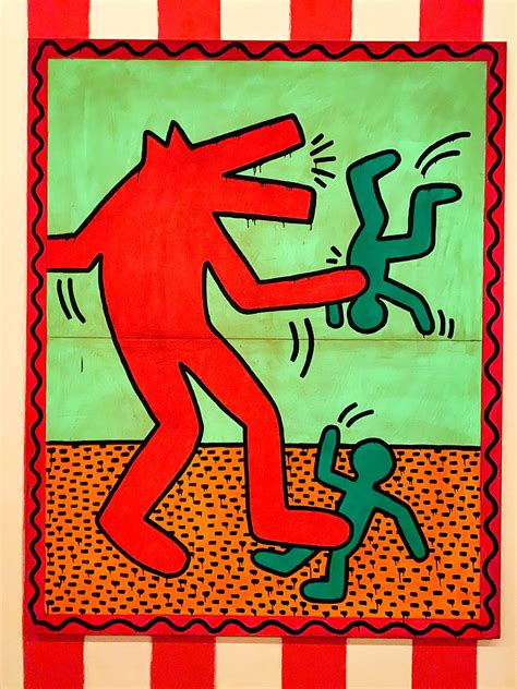 Barking Dog Keith Haring Exhibition Bozar Brussels Flickr