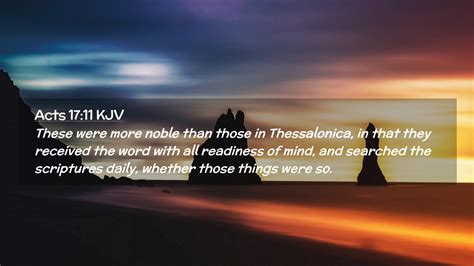 Acts 1711 Kjv Desktop Wallpaper These Were More Noble Than Those In