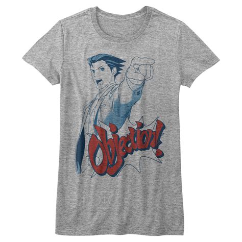 Ace Attorney Womens Objection T Shirt