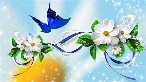 Butterfly Flower Wallpaper Top Wallpapers